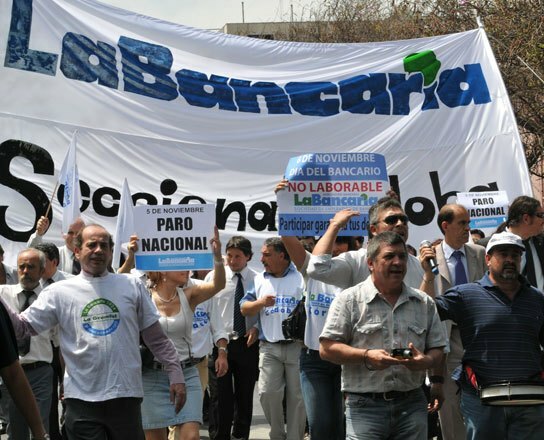 La Bancaria lanza paros progresivos