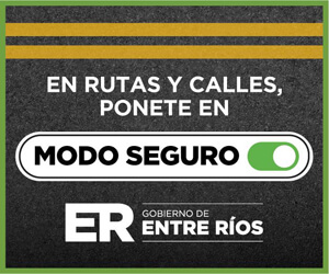 Banner Gobierno de Entre Ríos - Modo Seguro