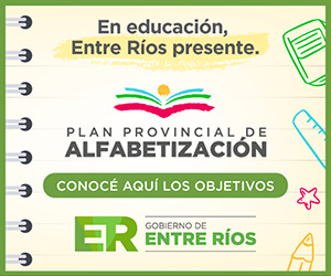 Banner Gobierno de Entre Ríos - Plan Provincial del Alfabetización